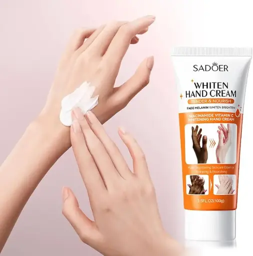 Juego de 3 Cremas de Manos Blanqueadoras de 100 g, Crema
